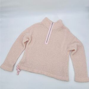 White + Warren Sweater Pink Cashmere Wool Knit Cozy Size L